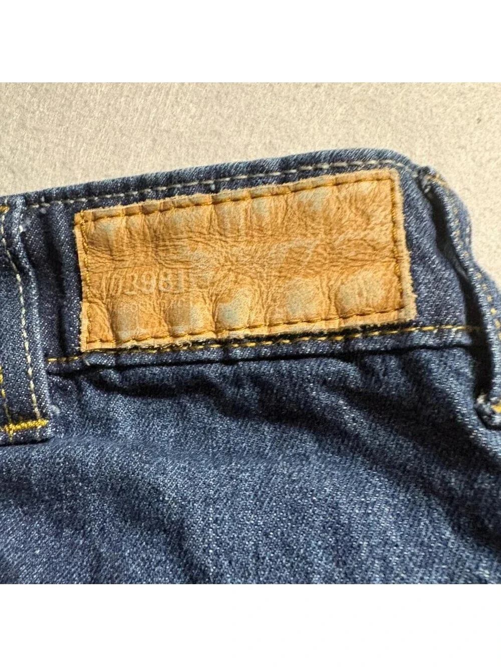 Iron Workers Kevlar Reinforced Motorcycle Jeans Mens Size 8 Blue Denim Riding